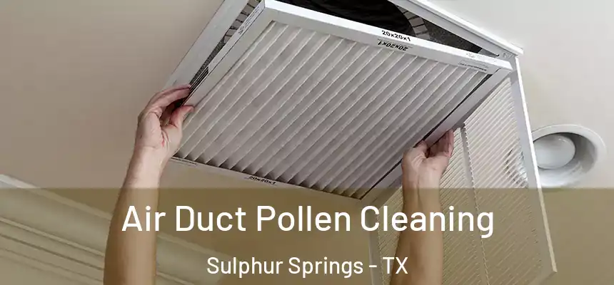 Air Duct Pollen Cleaning Sulphur Springs - TX